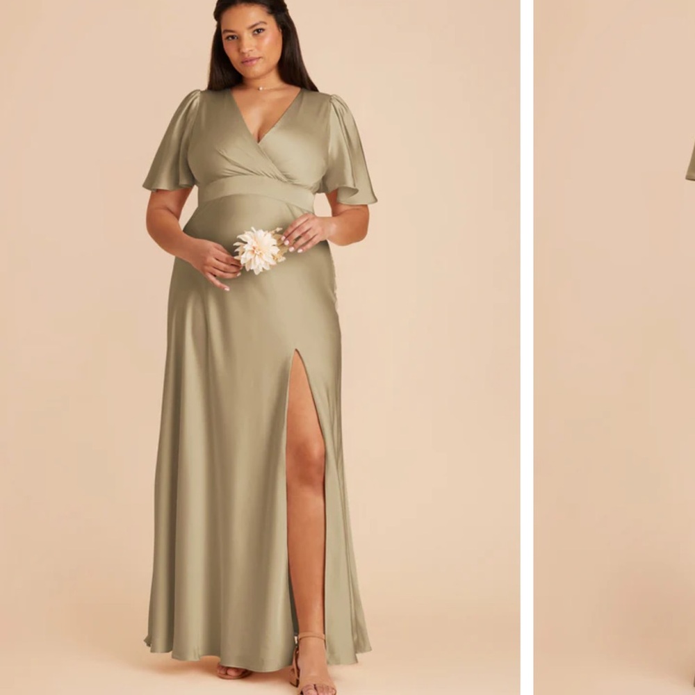 Birdy Grey Moss Green Bridesmaid dress